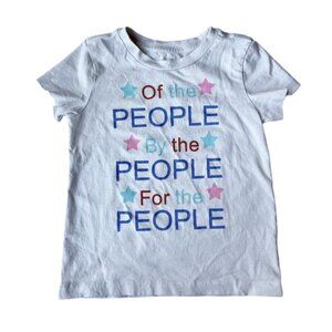 Peek Honest Abe Patriotic Graphic Tee Size 3T